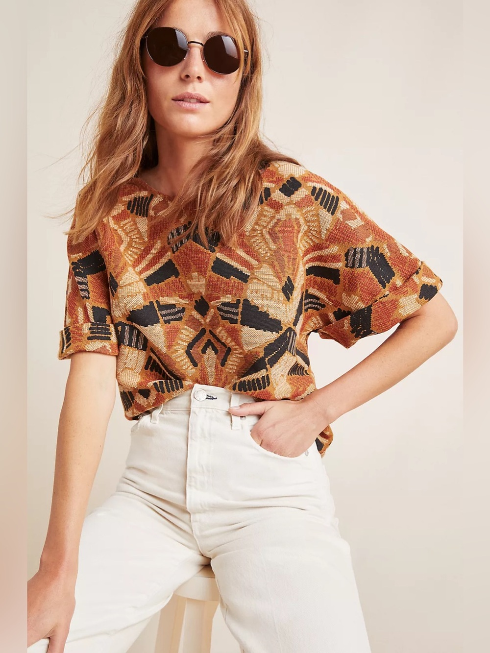 Dolan Seraphina Textured Blouse